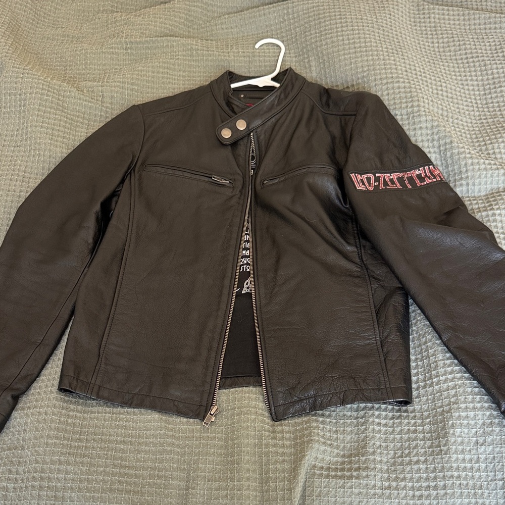 Led Zeppelin leather jacket